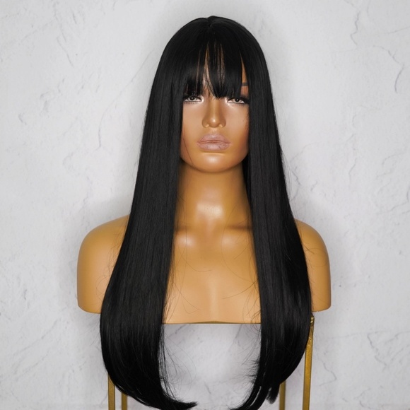 CICI Black Fringe Wig - Picture 1 of 4